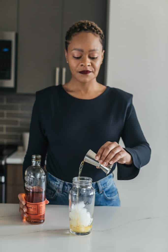 Bourbon Apple Cider Cocktail