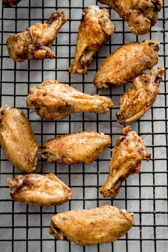 Buffalo Garlic Parmesan Chicken Wings