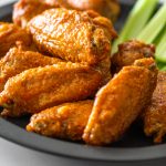 Buffalo Garlic Parmesan Chicken Wings