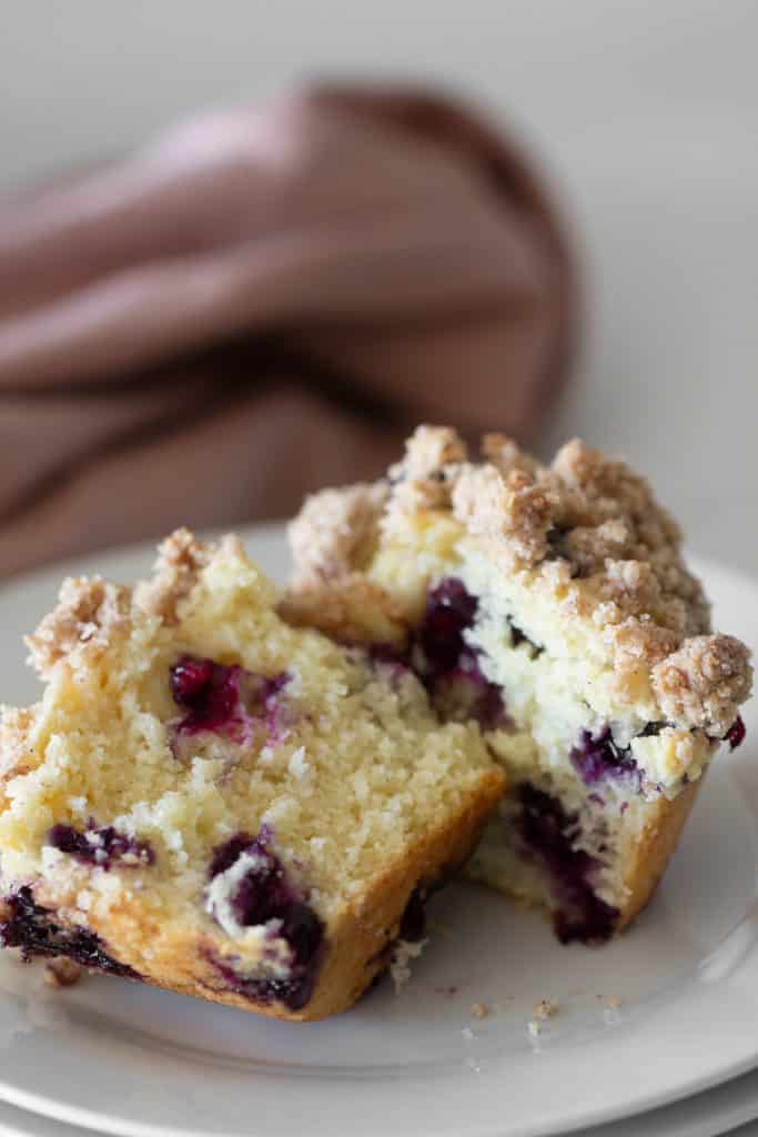 Jumbo Blueberry Streusel Muffins
