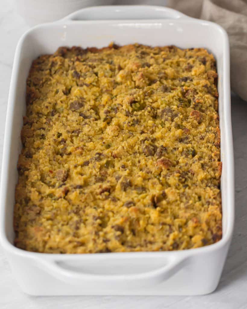 How to make cornbread dressing (stuffing)