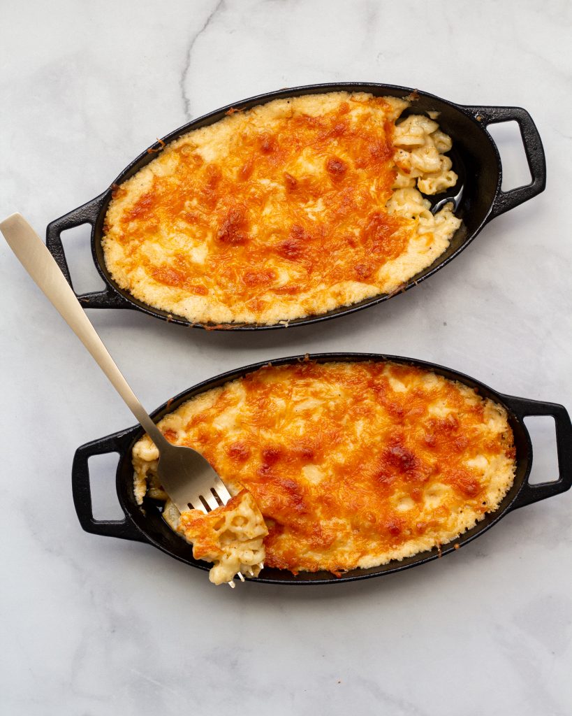 The best Creamy baked macaroni and cheese