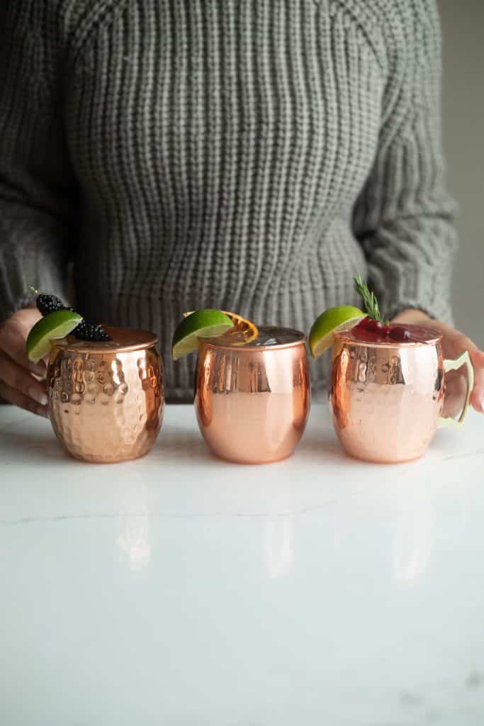 3 Mule Cocktail Variations