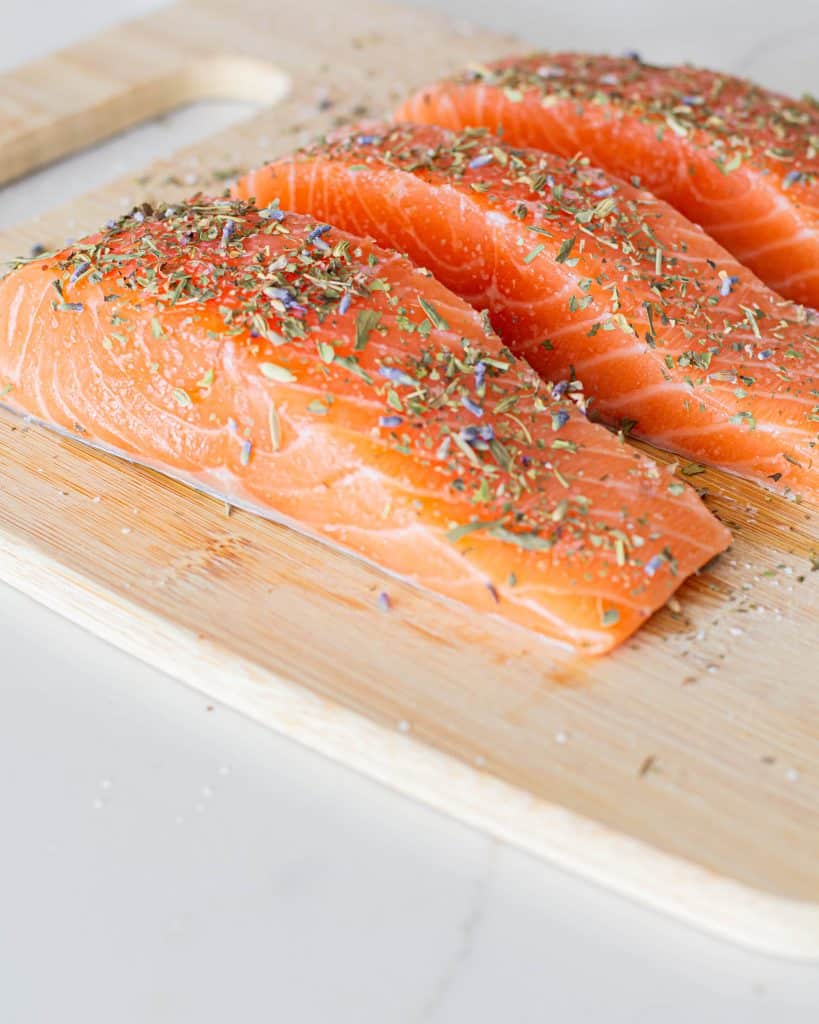 Creamy Parmesan Orzo and Salmon