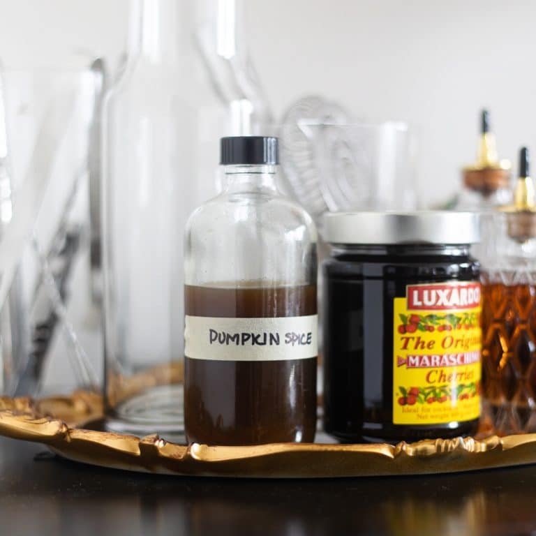 Homemade Pumpkin Spice Syrup