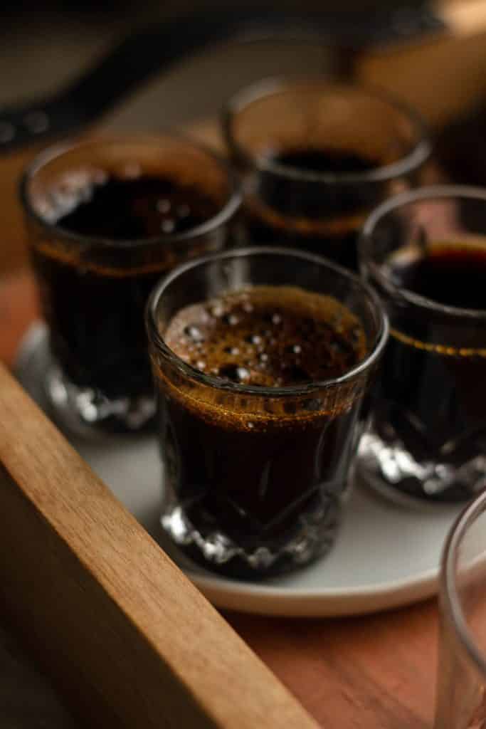 Gingerbread Red Velvet Affogato