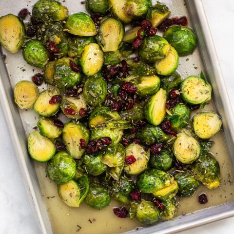 Honey Roasted Brussels Sprouts | A Little Food